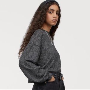 Black Glittery Sweater